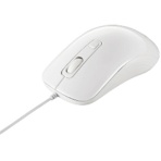 バッファロー　有線　レーザー式マウス　３ボタンタイプ　ホワイト　ＢＳＭＬＵ０５０ＷＨＺ　１個