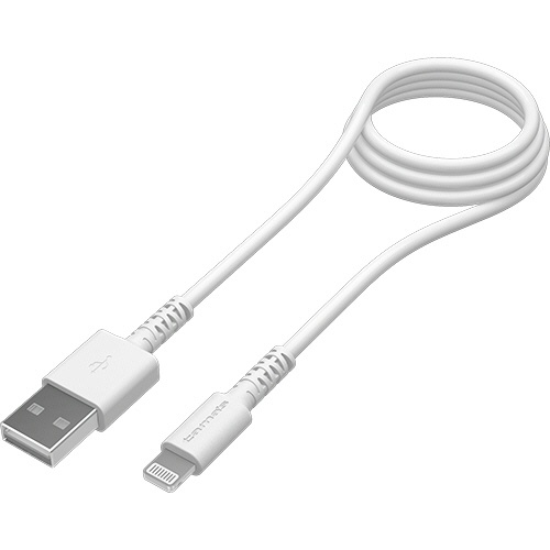 多摩電子工業　ロングライフ　Ｌｉｇｈｔｎｉｎｇ　ケーブル　ホワイト　１．０ｍ　ＴＨ２８１Ｌ１０Ｗ　１本1