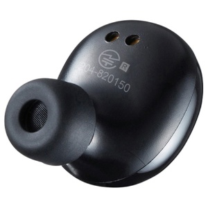 サンワサプライ　超小型Ｂｌｕｅｔｏｏｔｈ片耳ヘッドセット（充電ケース付き）　ＭＭ－ＢＴＭＨ５２ＢＫ　１個3
