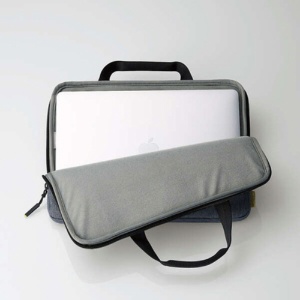 エレコム　ハンドル付きインナーバッグ（カジュアル）　－１１．６型対応　グレー　ＢＭ－ＩＢＣＨ１１ＲＧＹ　１個2