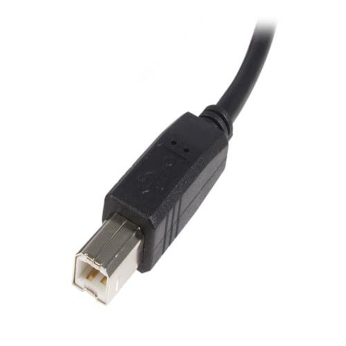 ＳｔａｒＴｅｃｈ．ｃｏｍ　ＵＳＢ２．０ケーブル　５ｍ　Ｔｙｐｅ　Ａ（オス）－Ｂ（オス）　ブラック　ＵＳＢ２ＨＡＢ５Ｍ　１本2