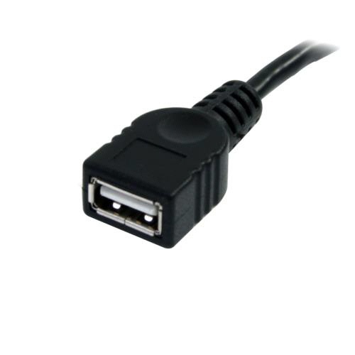 ＳｔａｒＴｅｃｈ．ｃｏｍ　ＵＳＢ２．０延長ケーブル　９１ｃｍ　Ａ（オス）－Ａ（メス）　ブラック　ＵＳＢＥＸＴＡＡ３ＢＫ　１本3