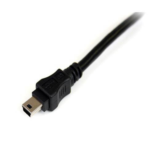 ＳｔａｒＴｅｃｈ．ｃｏｍ　ＵＳＢ　Ｙ字給電ケーブル　１．８ｍ　ＵＳＢ　Ａ－ｍｉｎｉ　Ｂ（Ｙ型分岐パワーケーブル）　ブラック　ＵＳＢ２ＨＡＢＭＹ６　１本2