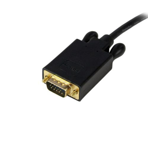 ＳｔａｒＴｅｃｈ．ｃｏｍ　ＤｉｓｐｌａｙＰｏｒｔ－ＶＧＡ変換ケーブル　４．５ｍ　ブラック　ＤＰ２ＶＧＡＭＭ１５Ｂ　１本4
