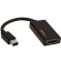 ＳｔａｒＴｅｃｈ．ｃｏｍ　Ｍｉｎｉ　ＤｉｓｐｌａｙＰｏｒｔ－ＨＤＭＩ変換アダプタ　４Ｋ　ミニディスプレイポート－ＨＤＭＩ　オス／メス　ブラック　ＭＤＰ２ＨＤ４Ｋ６０Ｓ　１個1