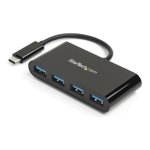 たのめーる】StarTech.com 4ポートUSB3.0ハブ USB Type-C接続