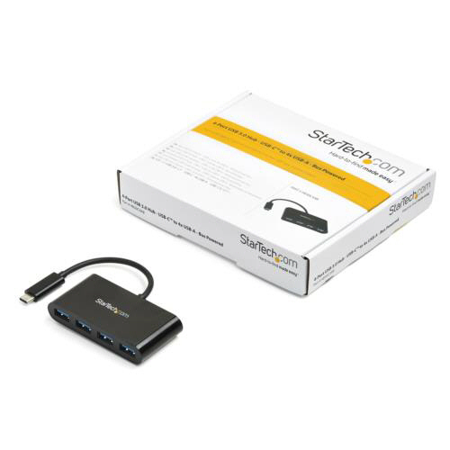 たのめーる】StarTech.com 4ポートUSB3.0ハブ USB Type-C接続