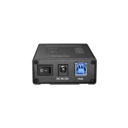 たのめーる】StarTech.com 4ポートUSB3.0ハブ 金属ケース USB-A