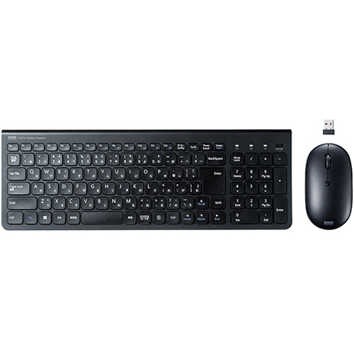 たのめーる】サンワサプライ マウス付きワイヤレスキーボード