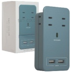 ファーゴ　ＳＡＴＩ　ＣＯＬＯＲ　電源タップ　ＡＣ４個口＋ＵＳＢ２ポート　ＣＴ２２１