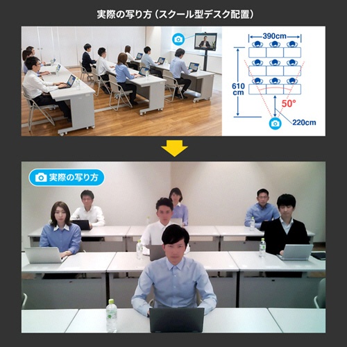 サンワサプライ　ＷＥＢカメラ（５００万画素）　ＣＭＳ－Ｖ５９ＢＫ　１台3
