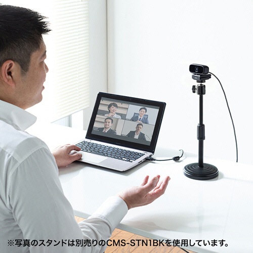 サンワサプライ　ＷＥＢカメラ（５００万画素）　ＣＭＳ－Ｖ５９ＢＫ　１台5