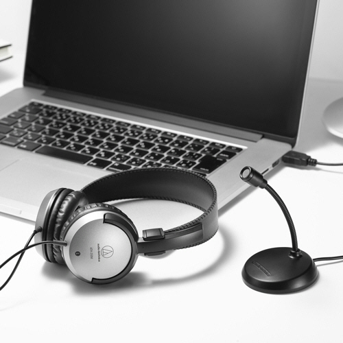 audio-technica ホームオフィスパック USBマイク ヘッドホン Amazon.co.jp: audio-technica USBマイクロホン ヘッドホン