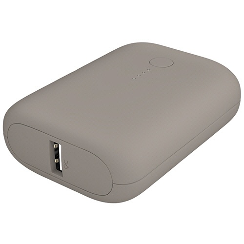 オウルテック　ＭＯＴＴＥＲＵ　軽量モバイルバッテリー　１００００ｍＡｈ　ラテ　ＭＯＴ－ＭＢ１０００１－ＧＹ　１個1