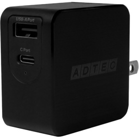 アドテック　ＰｏｗｅｒＤｅｌｉｖｅｒｙ対応　急速充電器　６５Ｗ　ブラック　ＡＰＤ－Ａ０６５ＡＣ－ＢＫ　１個