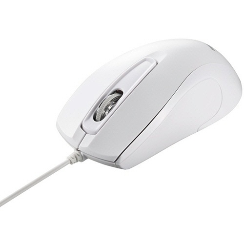 バッファロー　ＵＳＢ接続有線マウス　ＢｌｕｅＬＥＤ光学式　３ボタン　高耐久法人向け　ホワイト　ＢＳＭＢＵ２ＷＨＺ　１個1