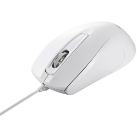 バッファロー　ＵＳＢ接続有線マウス　ＢｌｕｅＬＥＤ光学式　３ボタン　高耐久法人向け　ホワイト　ＢＳＭＢＵ２ＷＨＺ　１個
