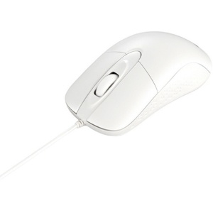 バッファロー　有線光学式　３ボタン　防水防塵マウス　簡易包装　ホワイト　ＢＳＭＯＵＷＰＷＨＺ　１個1
