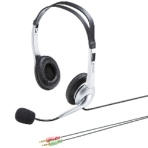 サンワサプライ マルチメディアPCヘッドセット MM-HS507NCN 1個