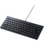 サンワサプライ　ＵＳＢ　Ｔｙｐｅ－Ｃスリムキーボード　テンキーなし　ブラック　ＳＫＢ－ＳＬ３２ＣＢＫ　１台