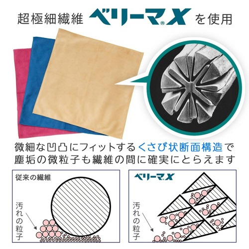 キング　クリーニングクロス　３０×３０ｃｍ　ブルー　Ｋ－ＣＣＰ３０－ＢＬ　１枚3