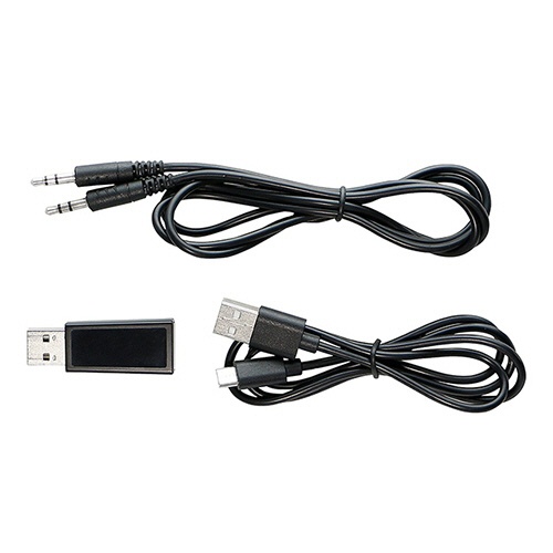 プリンストン　ＵｎｉＳＥＲＢ　２．４ＧＨｚワイヤレスヘッドセット　ブラック　ＵＢ－ＨＳ２４Ｗ　１個4