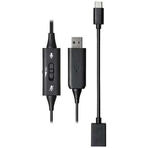 オーディオテクニカ　ＵＳＢインナーイヤーヘッドセット　ブラック　ＡＴＨ－２０２ＵＳＢ　１個3