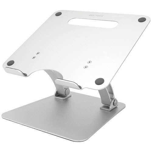 アーキス　ＬＩＦＴ　ＵＰ－ＳＴＡＮＤ　ＢＹ　ＭＥ　ノート・タブレットＰＣ用スタンド　１０－１６型対応　シルバー　ＡＳ－ＬＵＢＭ－ＳＬ　１台1