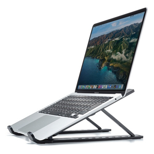 サンワサプライ　ノートパソコン用モバイルスタンド（角度調整・折りたたみタイプ）　１５．６型対応　ブラック　ＰＤＡ－ＳＴＮ５３ＢＫ　１個6