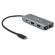 ＳｔａｒＴｅｃｈ．ｃｏｍ　３ポートＵＳＢ－Ｃハブ　ブラック＆スペースグレー　ＨＢ３１Ｃ２Ａ１ＣＧＢ　１個1