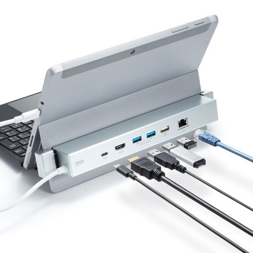 サンワサプライ　Ｓｕｒｆａｃｅ用ドッキングステーション　ＵＳＢ－３ＨＳＳ６Ｓ　１個6