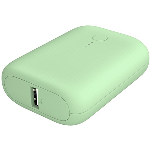 オウルテック　ＭＯＴＴＥＲＵ　軽量モバイルバッテリー　１００００ｍＡｈ　ピスタチオ　ＭＯＴ－ＭＢ１０００１－ＰＳ　１個1