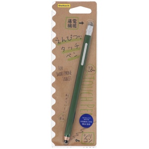 オウルテック　静電式えんぴつ型タッチペン　２ＷＡＹ　長さ１６０ｍｍ　グリーン　ＯＷＬ－ＴＰＳＥ０８－ＧＲ　１本1