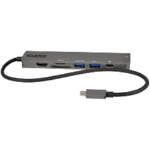 ＳｔａｒＴｅｃｈ．ｃｏｍ　ＵＳＢ　Ｔｙｐｅ－Ｃマルチ変換アダプター　４Ｋ６０Ｈｚ　ＨＤＭＩ　２．０／１００Ｗ　ＵＳＢ　ＰＤ　ＤＫＴ３０ＣＨＳＤＰＤ１　１台