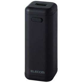 エレコム　乾電池式モバイルバッテリー（Ａ×１／単３電池４本付属）　ブラック　ＤＥ－ＫＤ０１ＢＫ　１個