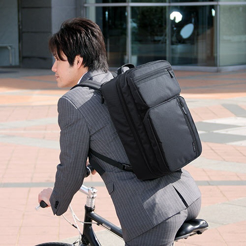 サンワダイレクト　３ＷＡＹビジネスバッグ　（鍵付・マチ拡張）　２００－ＢＡＧ０４８　１個7