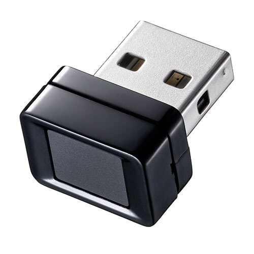 サンワダイレクト　指紋認証リーダー　（ＰＣ用・ＵＳＢ接続・ＷｉｎｄｏｗｓＨｅｌｌｏ対応・指紋最大１０件登録）　４００－ＦＰＲＤ１　１個1