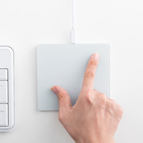 サンワダイレクト　タッチパッド　（トラックパッド・タッチマウス・ＵＳＢ接続・有線・薄型・ジェスチャー機能・４００カウント）　４００－ＭＡ１２８　１個8