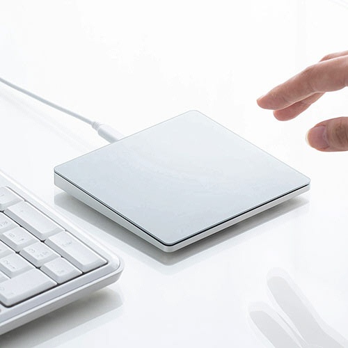 サンワダイレクト　タッチパッド　（トラックパッド・タッチマウス・ＵＳＢ接続・有線・薄型・ジェスチャー機能・４００カウント）　４００－ＭＡ１２８　１個9