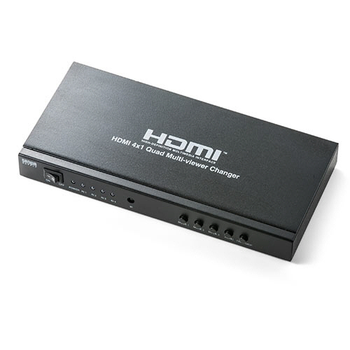 たのめーる】サンワダイレクト 画面分割 HDMI切替器(4入力1出力 4画面
