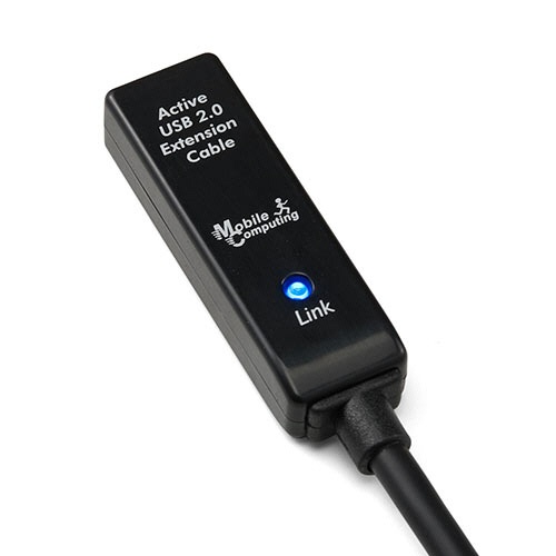 サンワダイレクト　ＵＳＢ２．０延長ケーブル　２０ｍ　ブラック　５００－ＵＳＢ００７　１本2