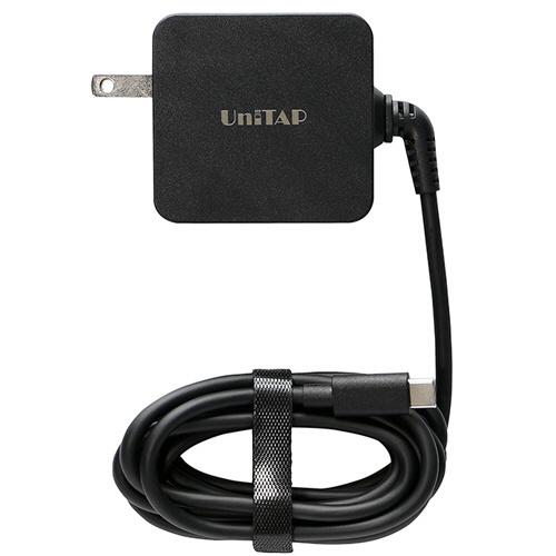 プリンストン　ケーブル一体型　ＰＤ６５Ｗ対応急速充電器　ＵｎｉＴＡＰ　ブラック　ＰＰＳ－ＰＤ６５Ｃ　１個1