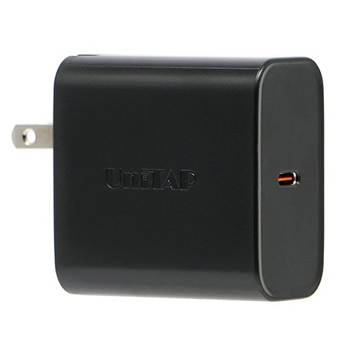 プリンストン　ＰｏｗｅｒＤｅｌｉｂｅｒｙ４５Ｗ対応　急速充電器　ＵｎｉＴＡＰ　ブラック　ＰＰＳ－ＰＤ４５　１個1