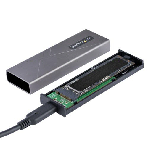 たのめーる】StarTech.com USB-C 10Gbps-M.2 NVMe & M.2 SATA SSD 外