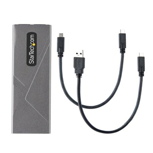 たのめーる】StarTech.com USB-C 10Gbps-M.2 NVMe & M.2 SATA SSD 外