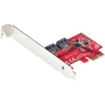 ＳｔａｒＴｅｃｈ．ｃｏｍ　ＳＡＴＡ　２ポート増設　ＰＣＩ　Ｅｘｐｒｅｓｓインターフェースカード　２Ｐ６Ｇ－ＰＣＩＥ－ＳＡＴＡ－ＣＡＲＤ　１個