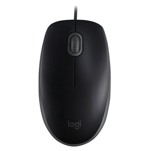 ロジクール　サイレント有線マウス　ブラック　Ｍ１１０ｓｎＢＫ　１個1