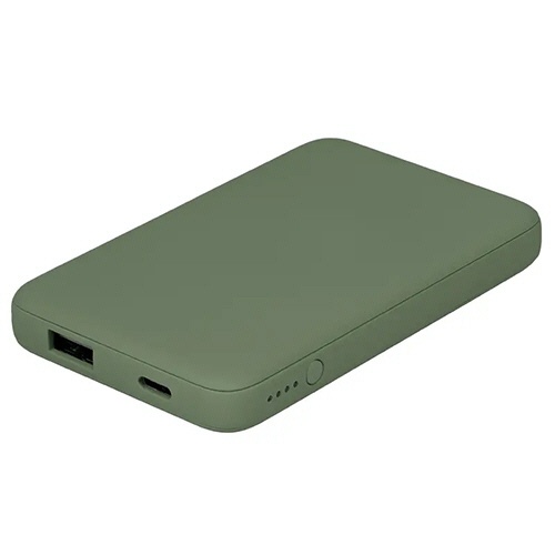 オウルテック　小型軽量モバイルバッテリー　５０００ｍＡｈ　オリーブグリーン　ＯＷＬ－ＬＰＢ５０１２－ＲＯＧ　１個1