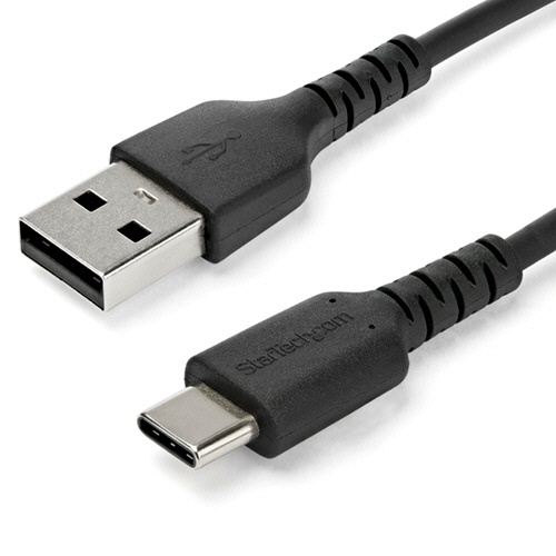 ＳｔａｒＴｅｃｈ．ｃｏｍ　ＵＳＢ　Ａ－ＵＳＢ　Ｃケーブル　１ｍ　アラミド繊維補強　ブラック　ＲＵＳＢ２ＡＣ１ＭＢ　１本1