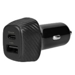 オウルテック PD30W対応 USB車載充電器 ブラック OWL-CPD30C1A1R-BK 1個